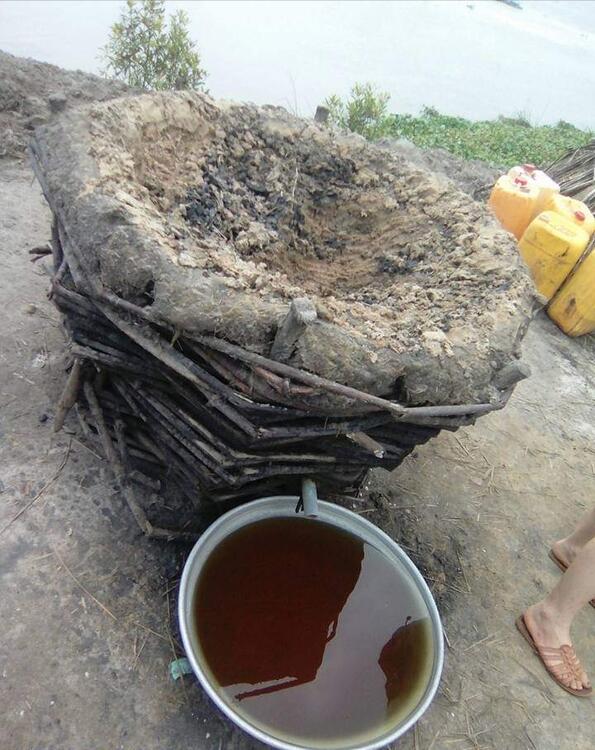 Extraction de l'eau salé. Extraction de l'eau salé.
