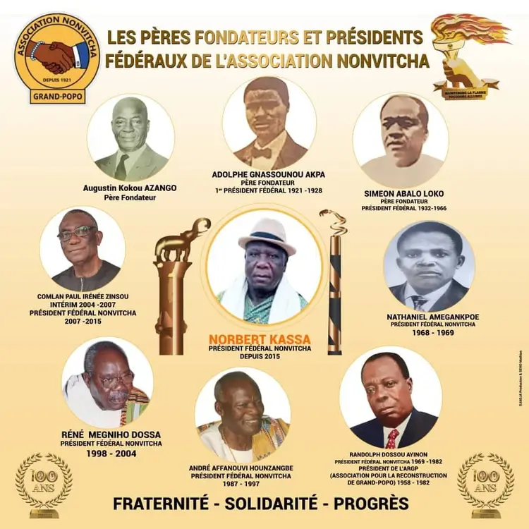 LES PERES FONDTEURS ET PRESIDENTS FEDERAUX