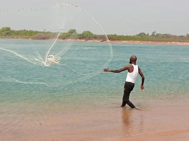 La pêche au filet à l'ambouchure