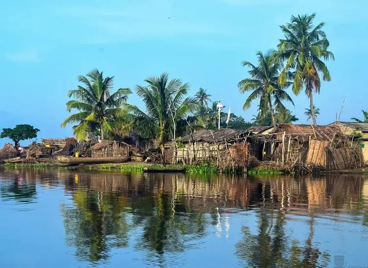 Un quatier du village de Gbeffa